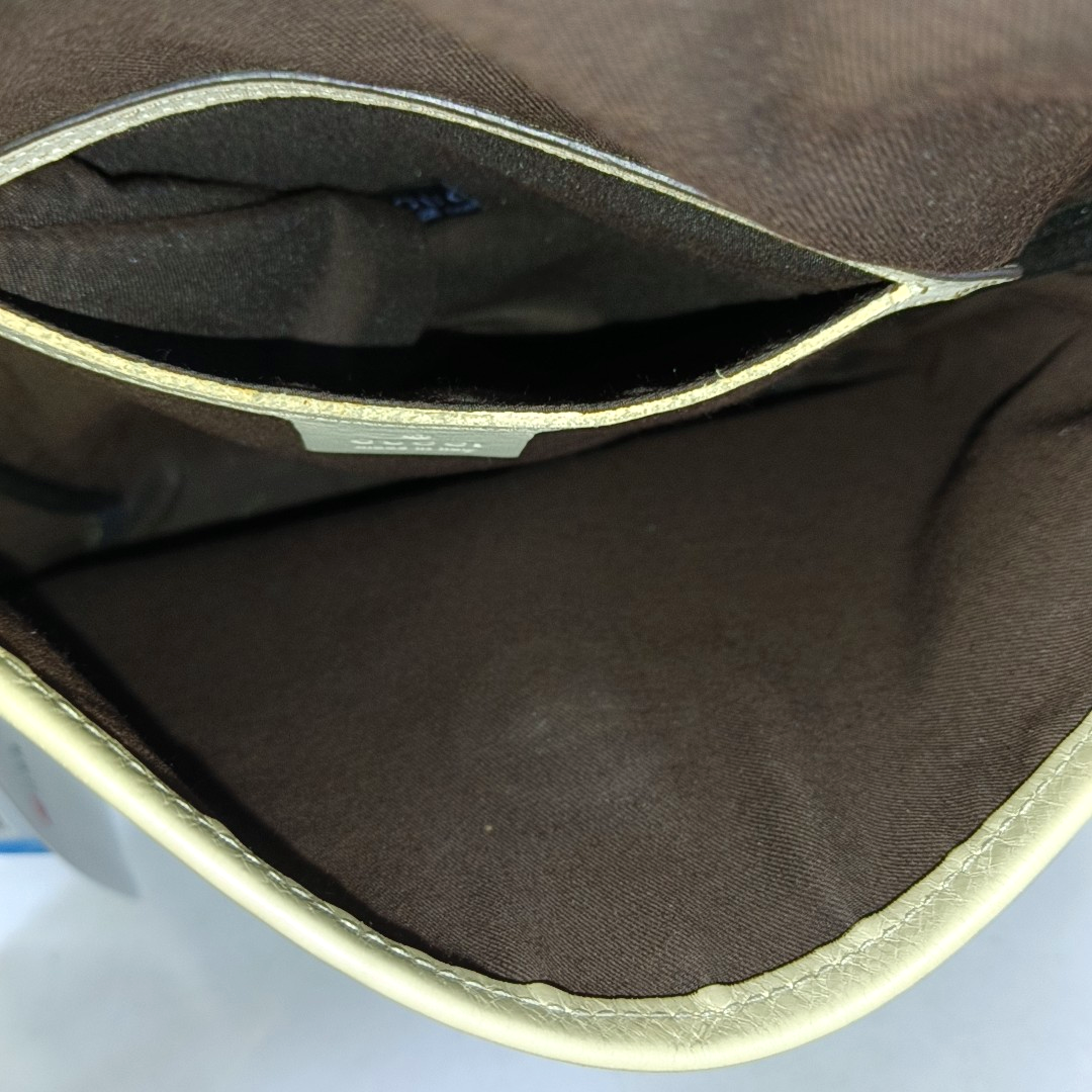 Ligne Shima Monogram Coated Canvas Beige