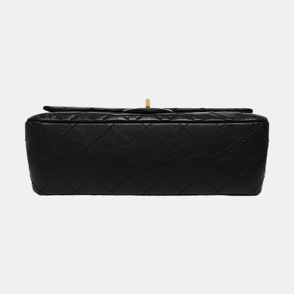 2.55 225 Quilted Calfskin Black
