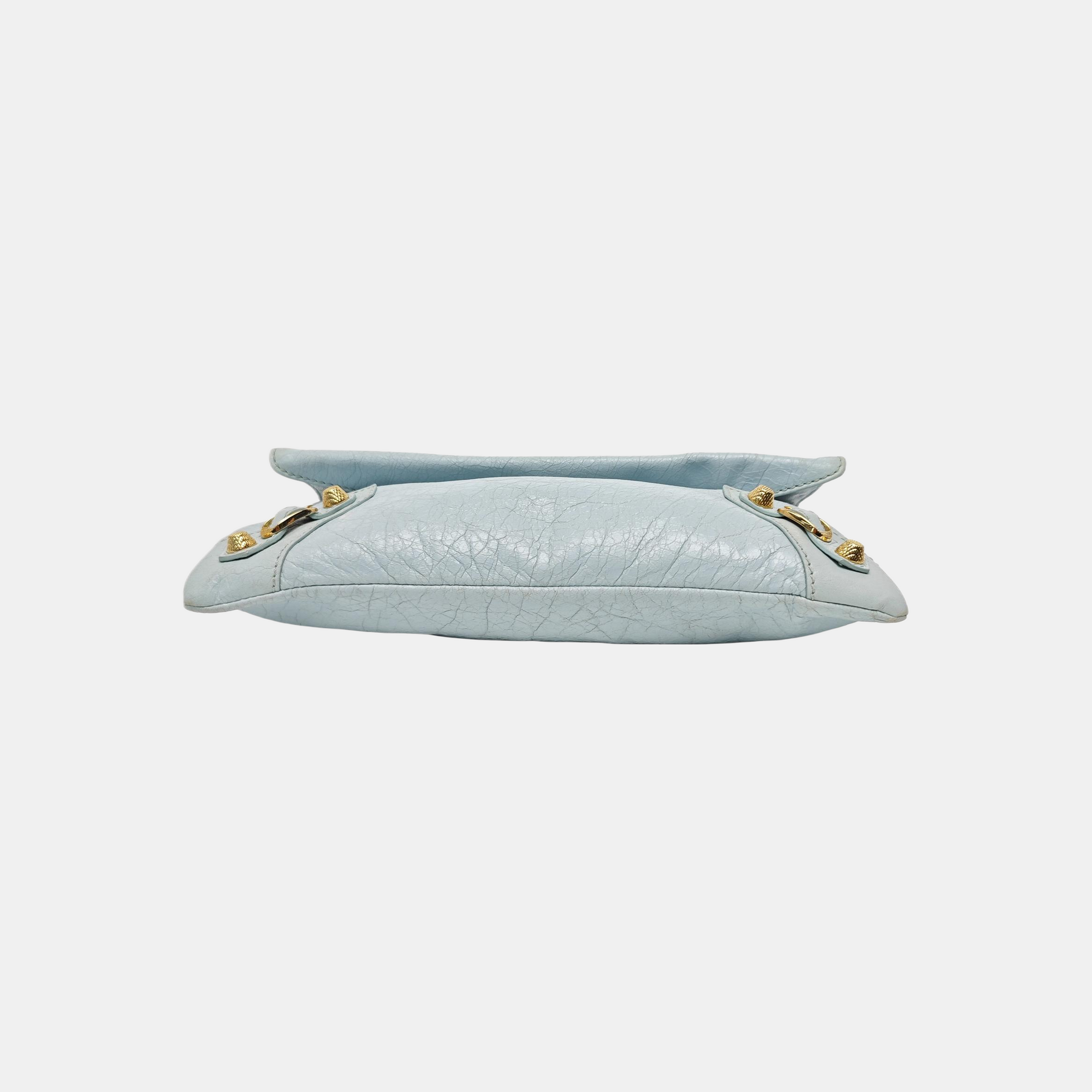 Classic City Small Lambskin Blue