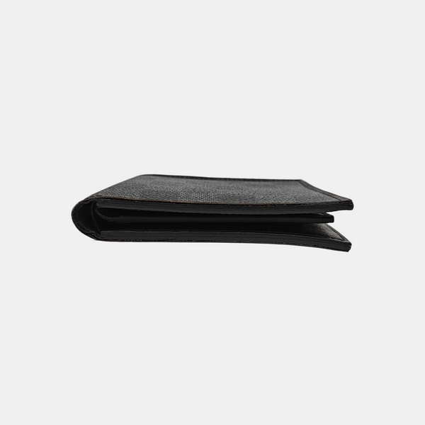 AMERIGO Damier Graphite Coated Canvas Gray Wallet