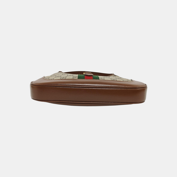 Jackie 1961 Small Monogram Coated Canvas Beige