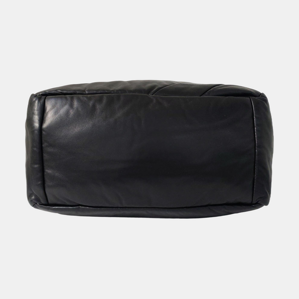 Lambskin Tote Bag Black