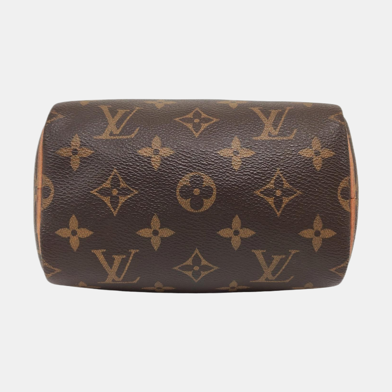 SPEEDY Nano Monogram Coated Canvas Brown