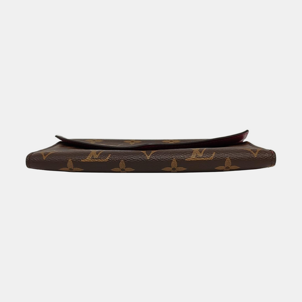JOSÉPHINE Monogram Coated Canvas Brown Wallet