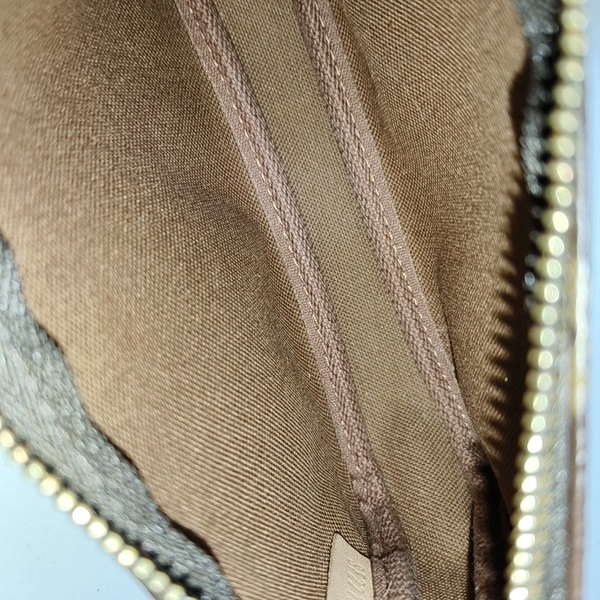ACCESSOIRES Mini Monogram Coated Canvas Brown