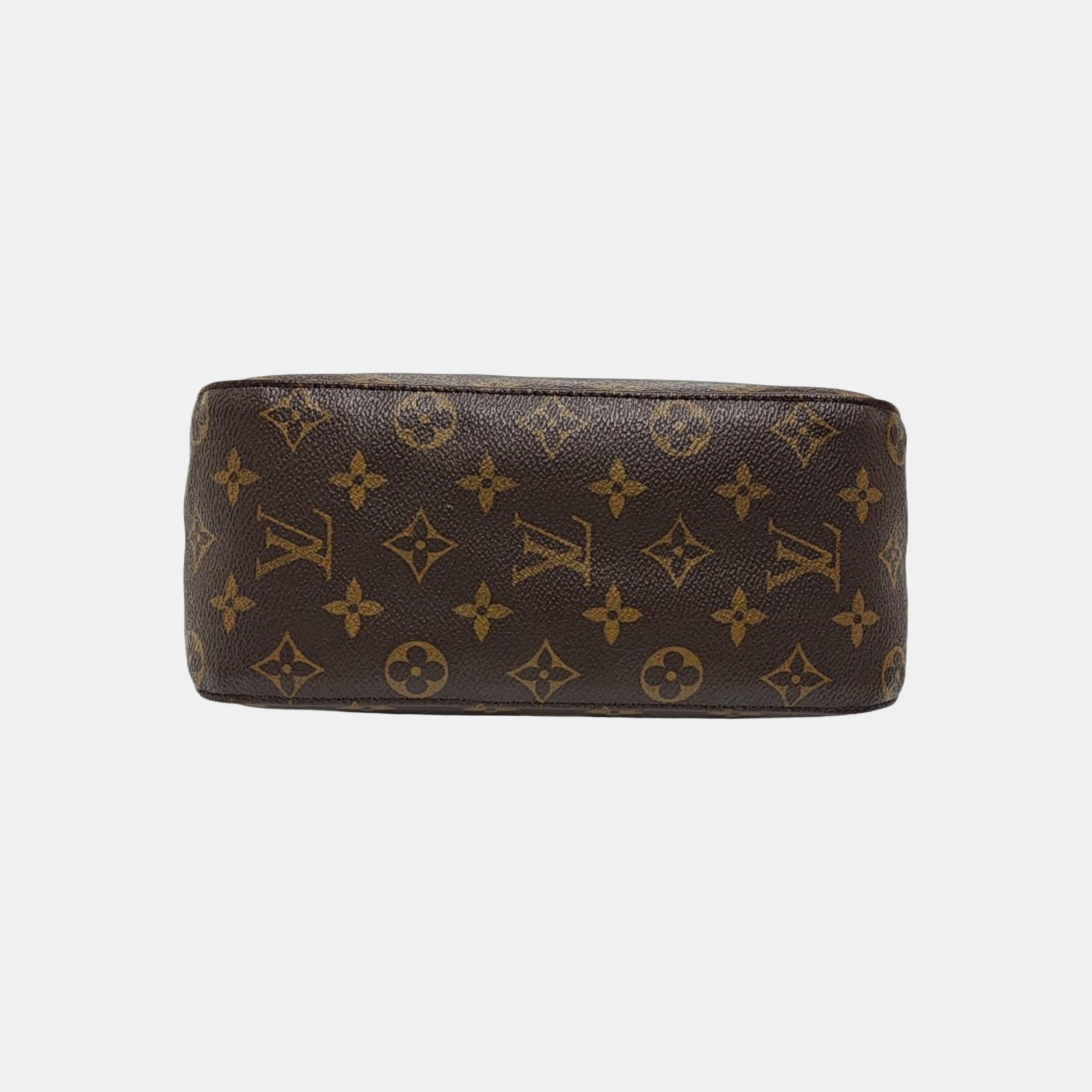 LOOPING MM Monogram Coated Canvas Brown