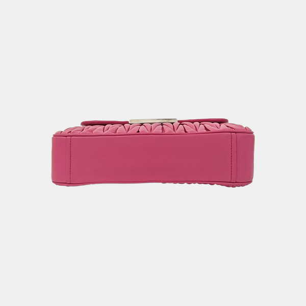 Quilted Lambskin Shoulder Bag Red