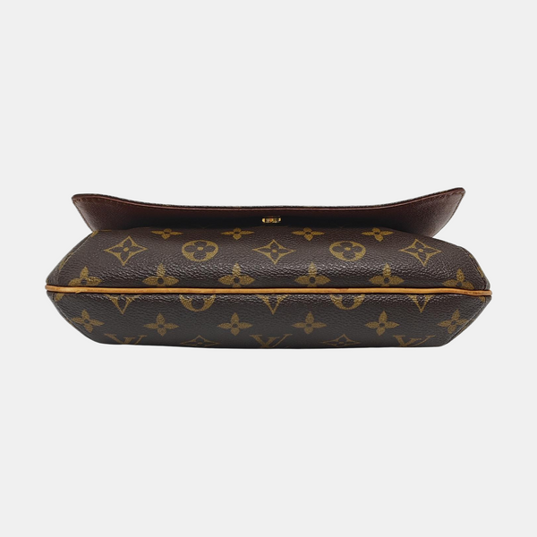 MUSETTE TANGO Monogram Coated Canvas Brown