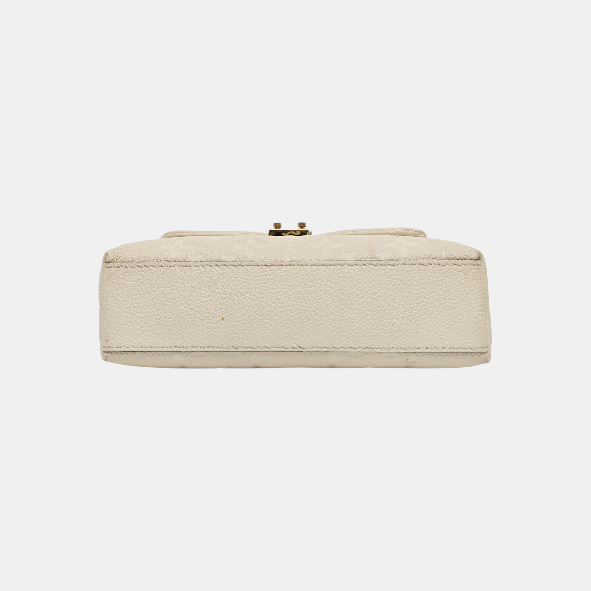 NANO MADELEINE Nano Monogram Calfskin Beige