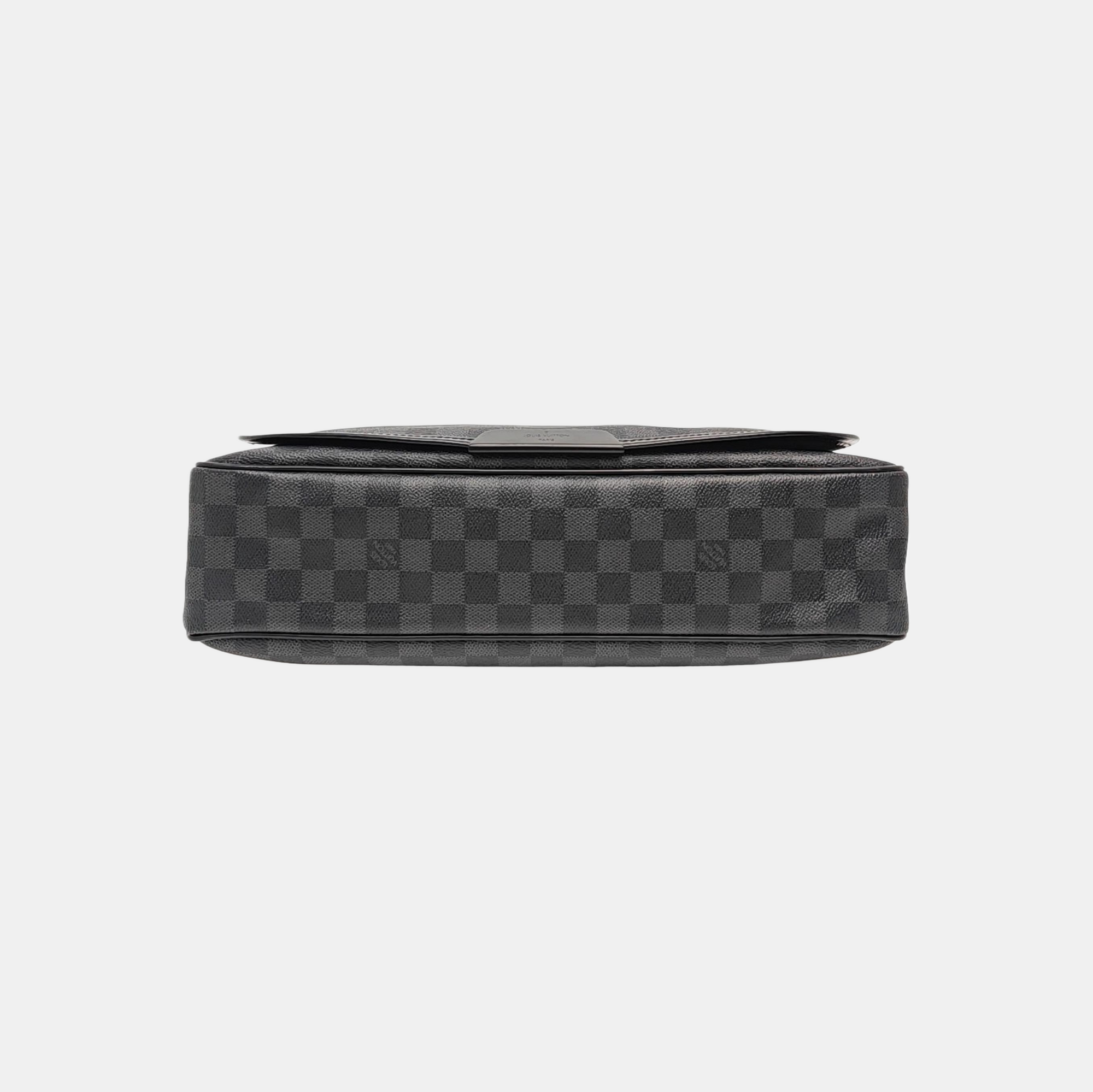 DANIEL GM Damier Graphite Coated Canvas Gray