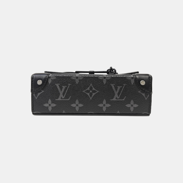 STEAMER Mini Monogram Coated Canvas Black