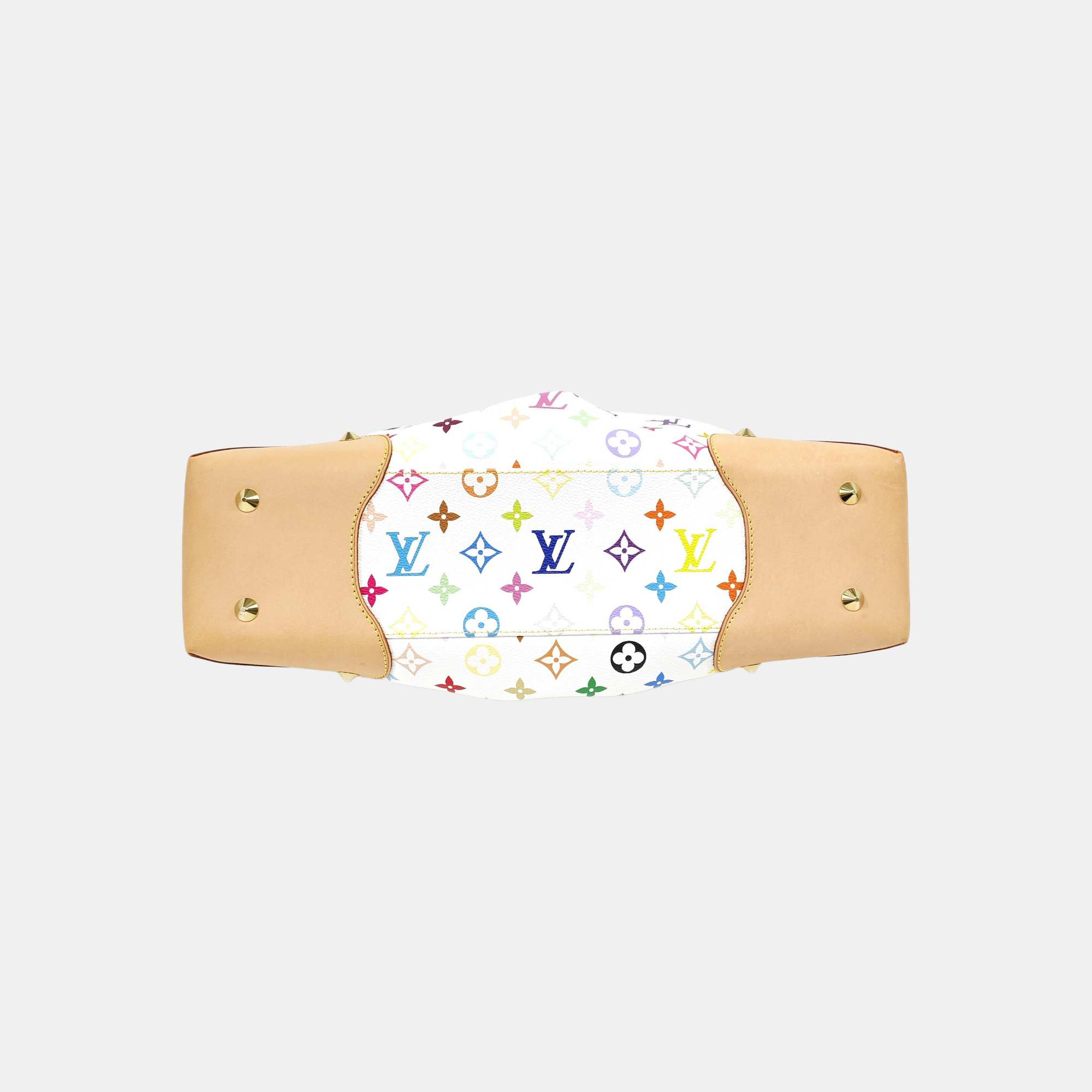 LV × TM JUDY Monogram Coated Canvas White