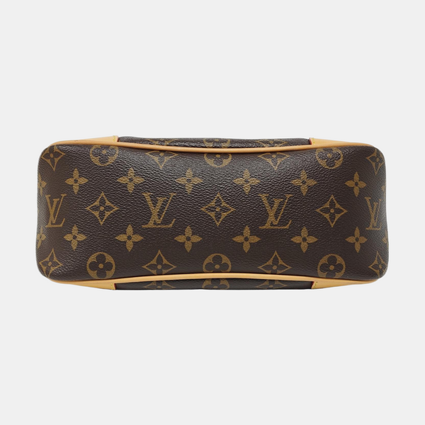 BOULOGNE Monogram Coated Canvas Brown