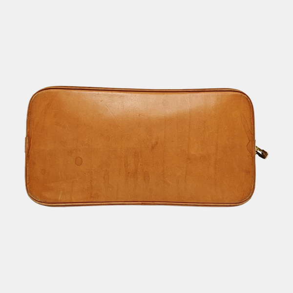 ALMA PM Monogram Coated Canvas Brown