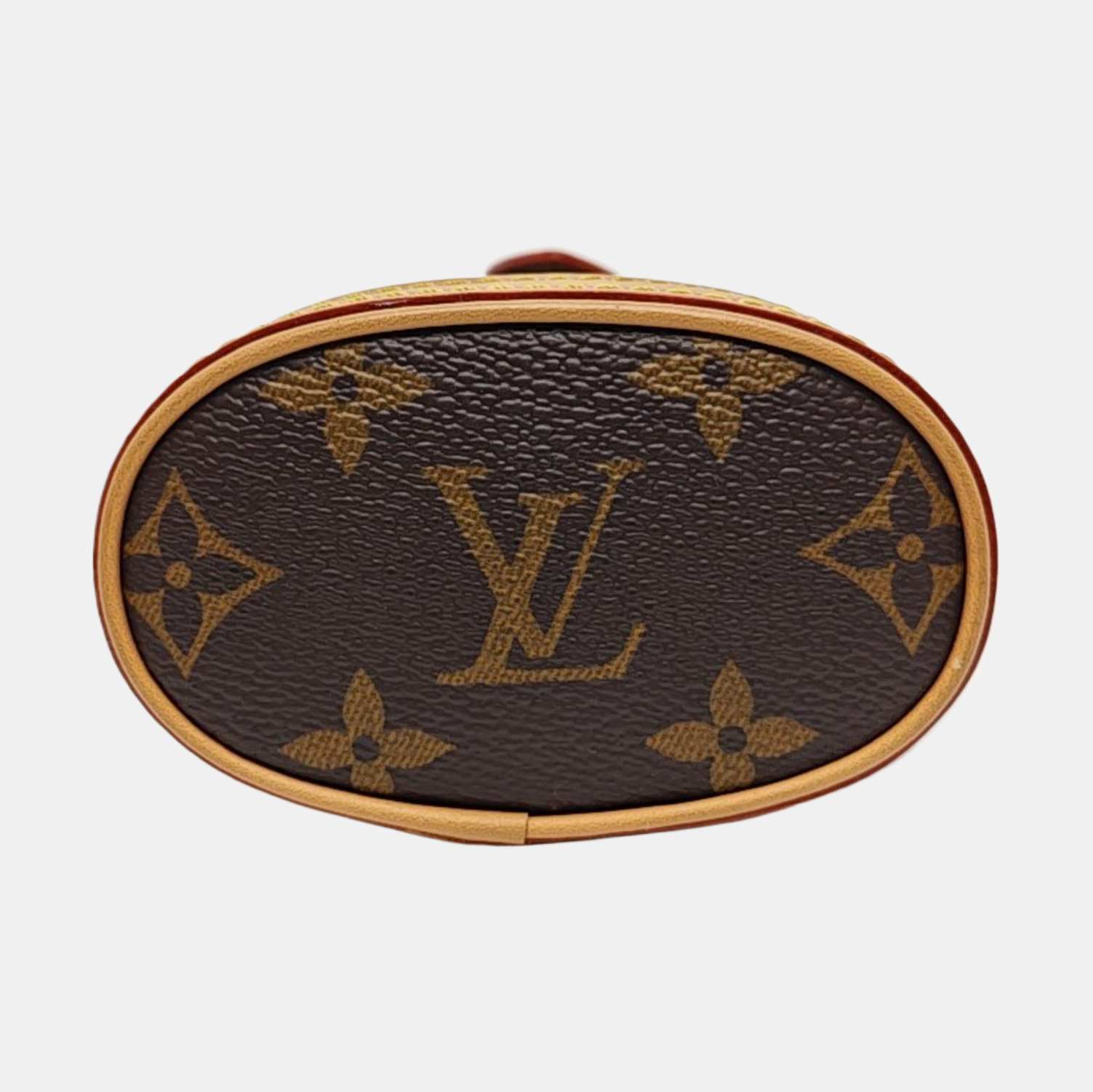 FOLD ME Monogram Coated Canvas Brown