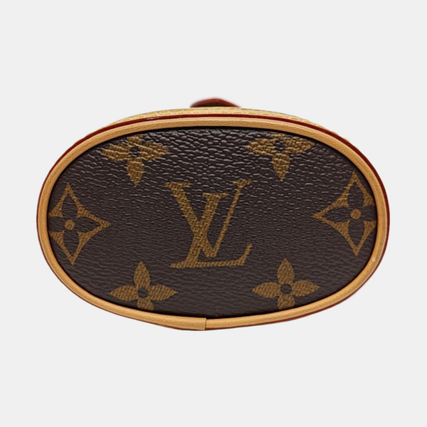 FOLD ME Monogram Coated Canvas Brown