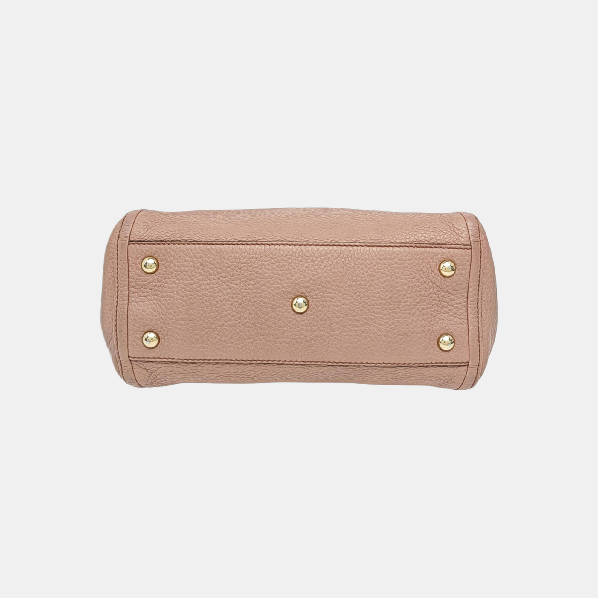 Soho Small Calfskin Beige