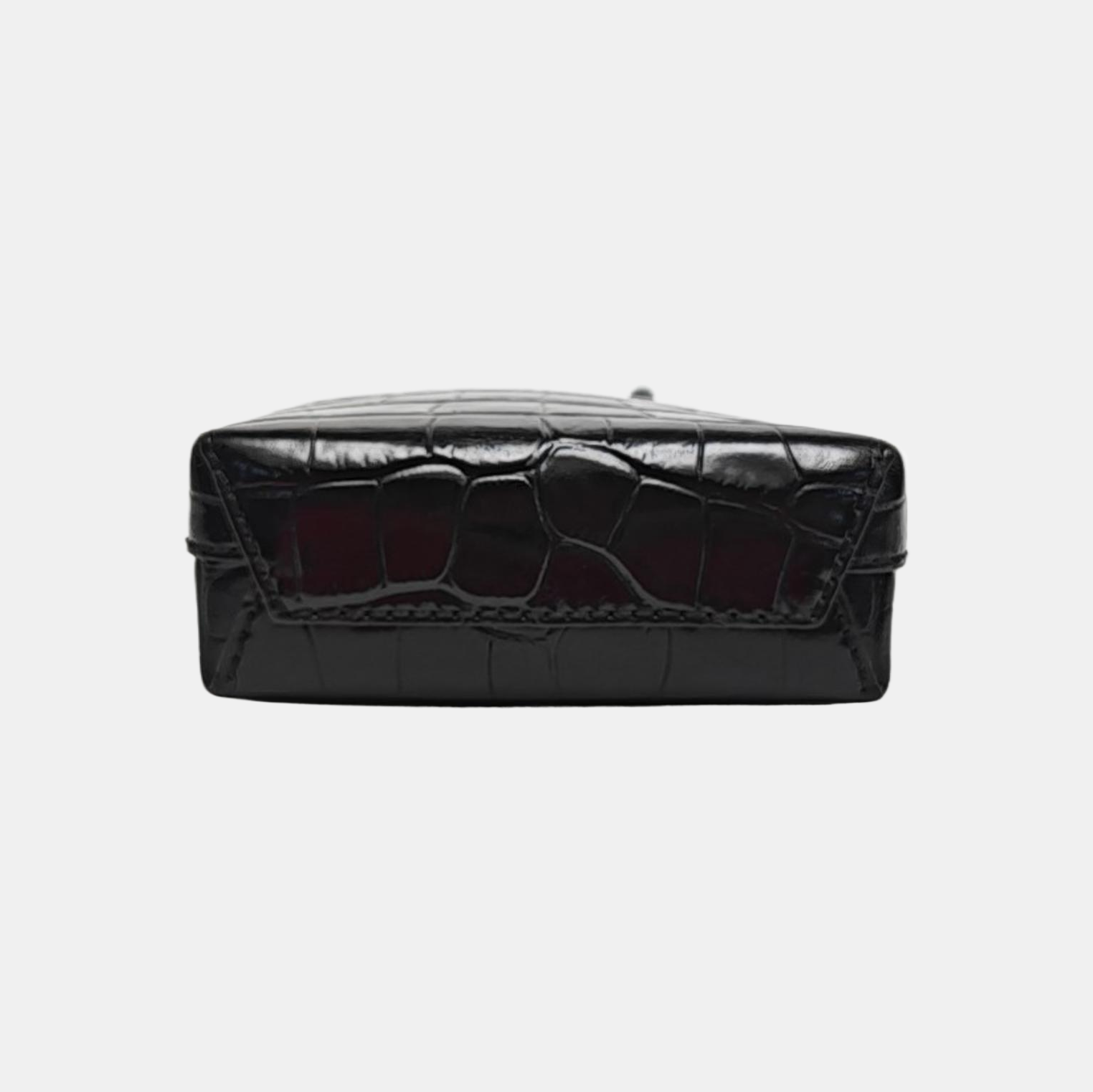 Shopping Bag Calfskin Black