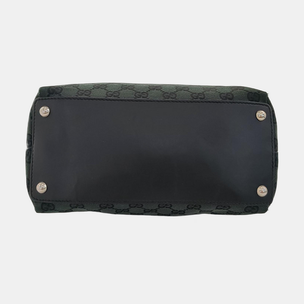Monogram Canvas Top Handle Bag Green