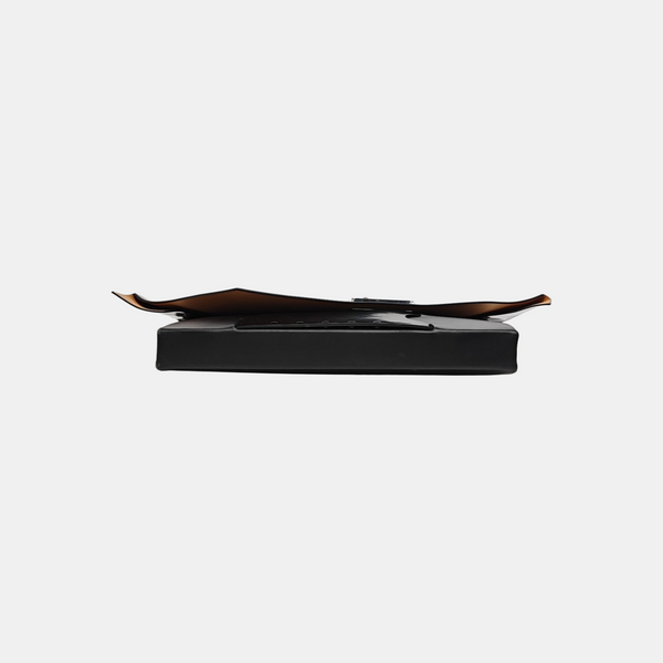 Patent Leather Shoulder Bag Black