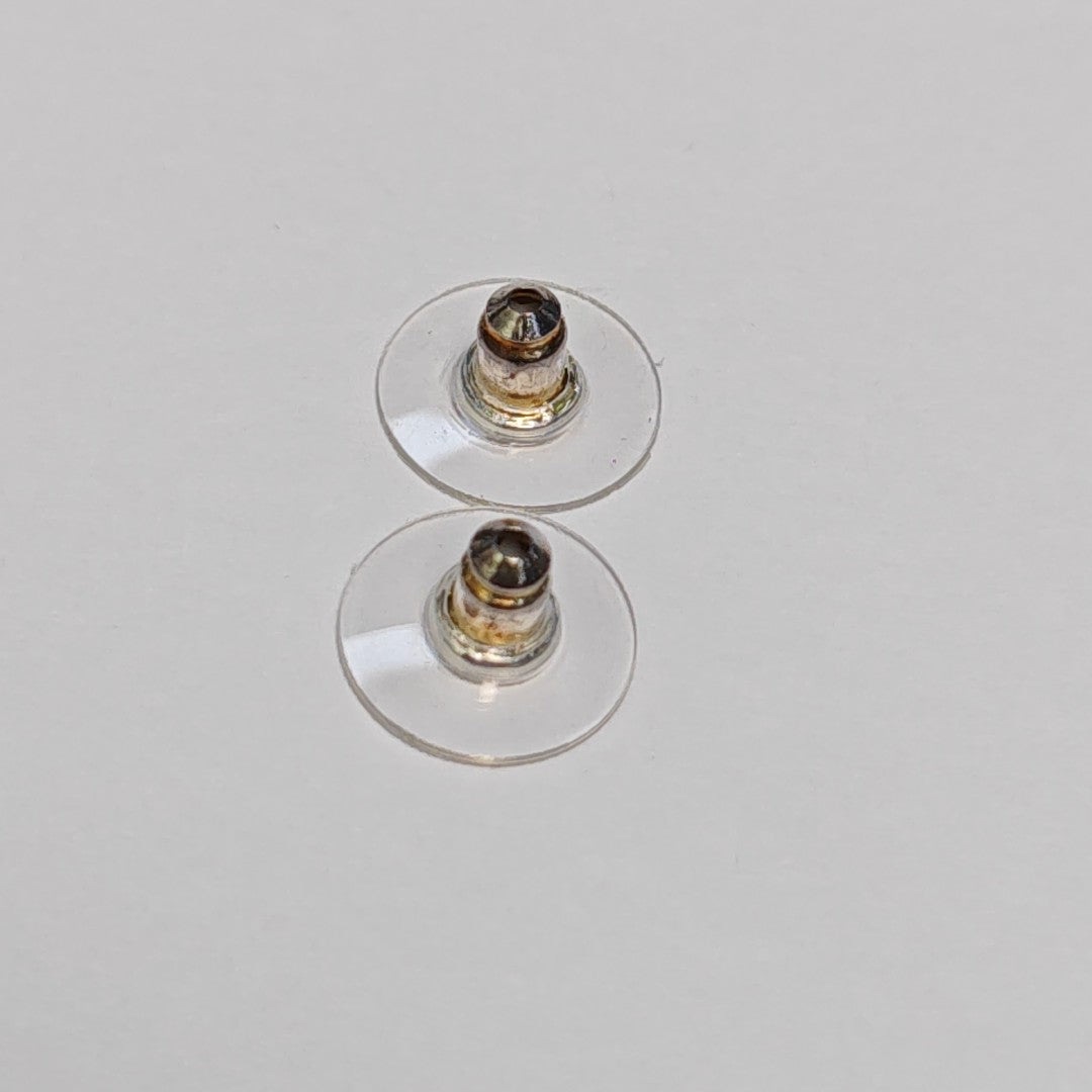 Metal Silver Earrings