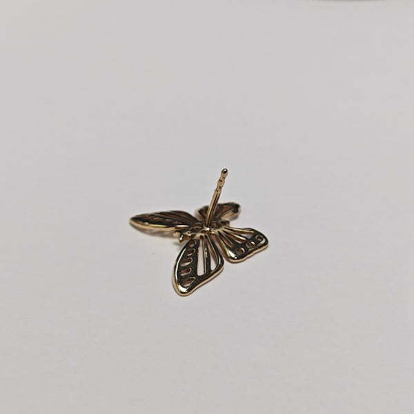 Diorelita Metal Gold Stud Earrings