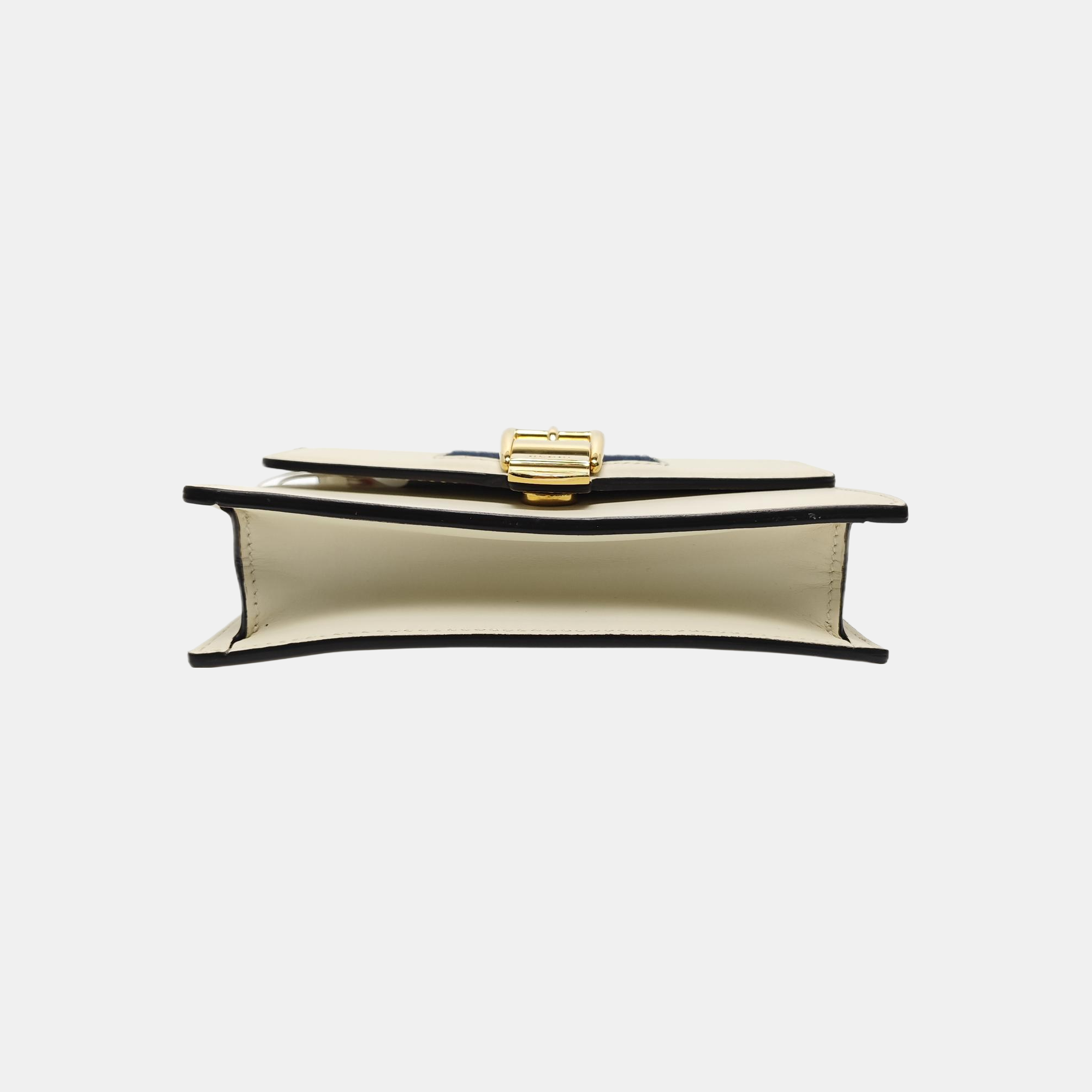 Sylvie Super Mini Calfskin White
