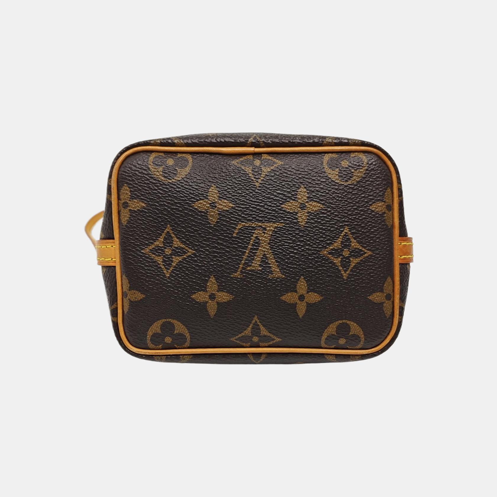 NÉONOÉ Nano Monogram Coated Canvas Brown