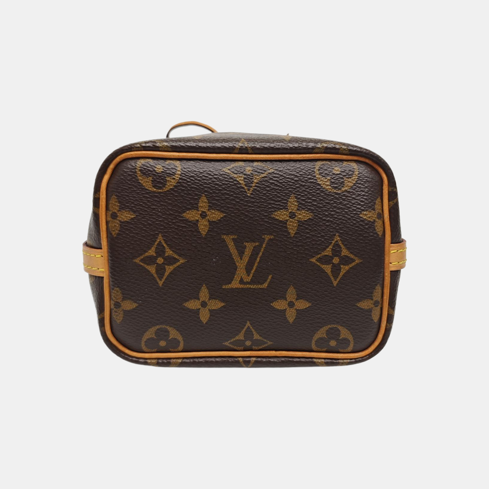 NÉONOÉ Nano Monogram Coated Canvas Brown