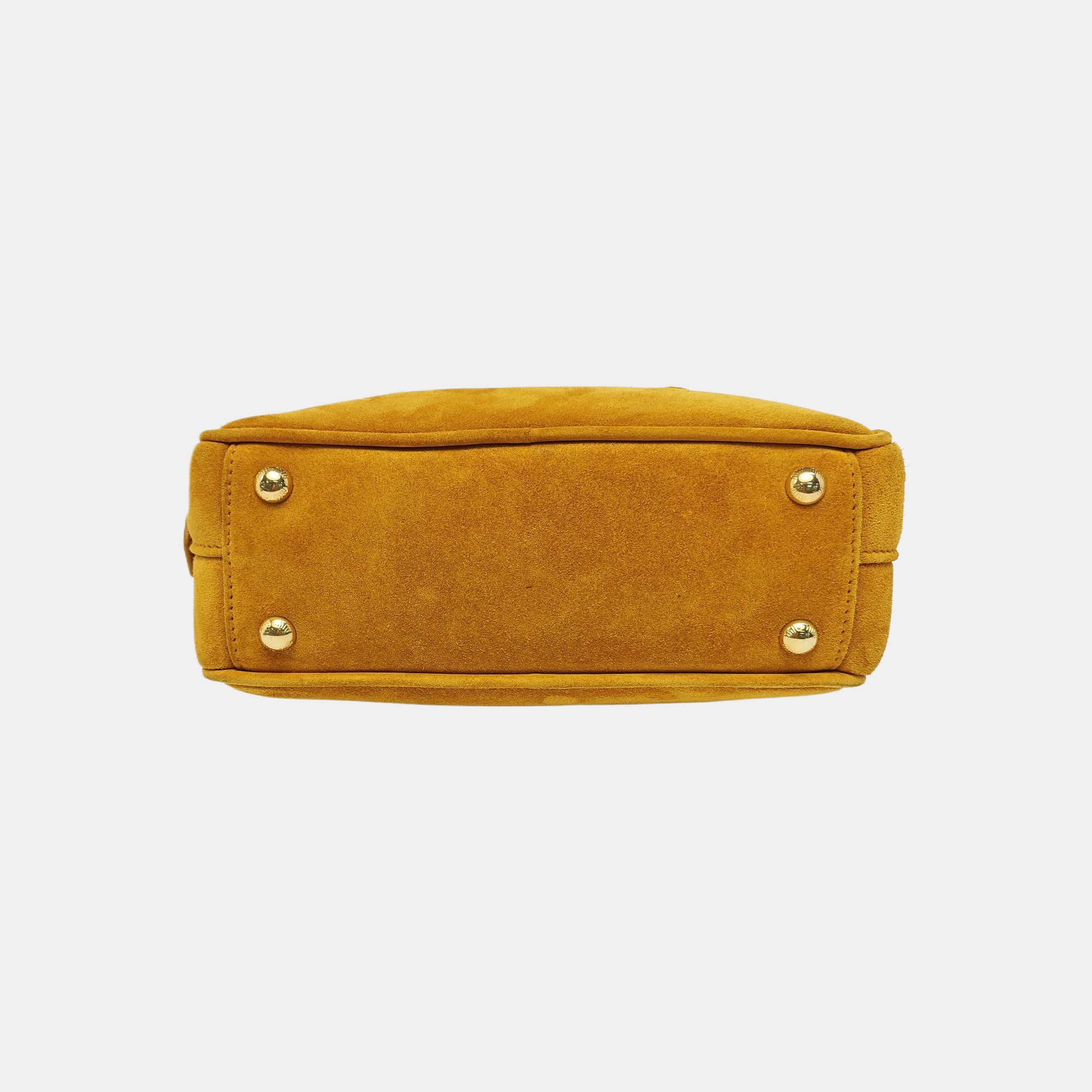 Arcadie Small Suede Yellow