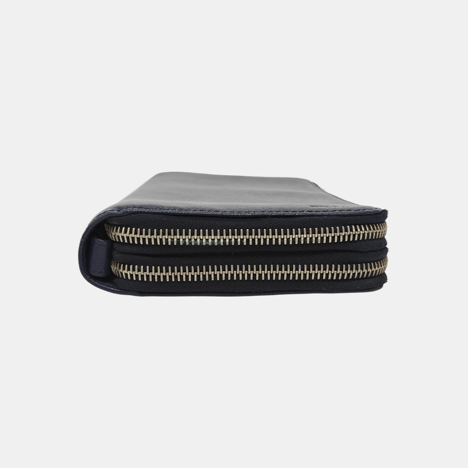 Saffiano Calfskin Clutch Blue