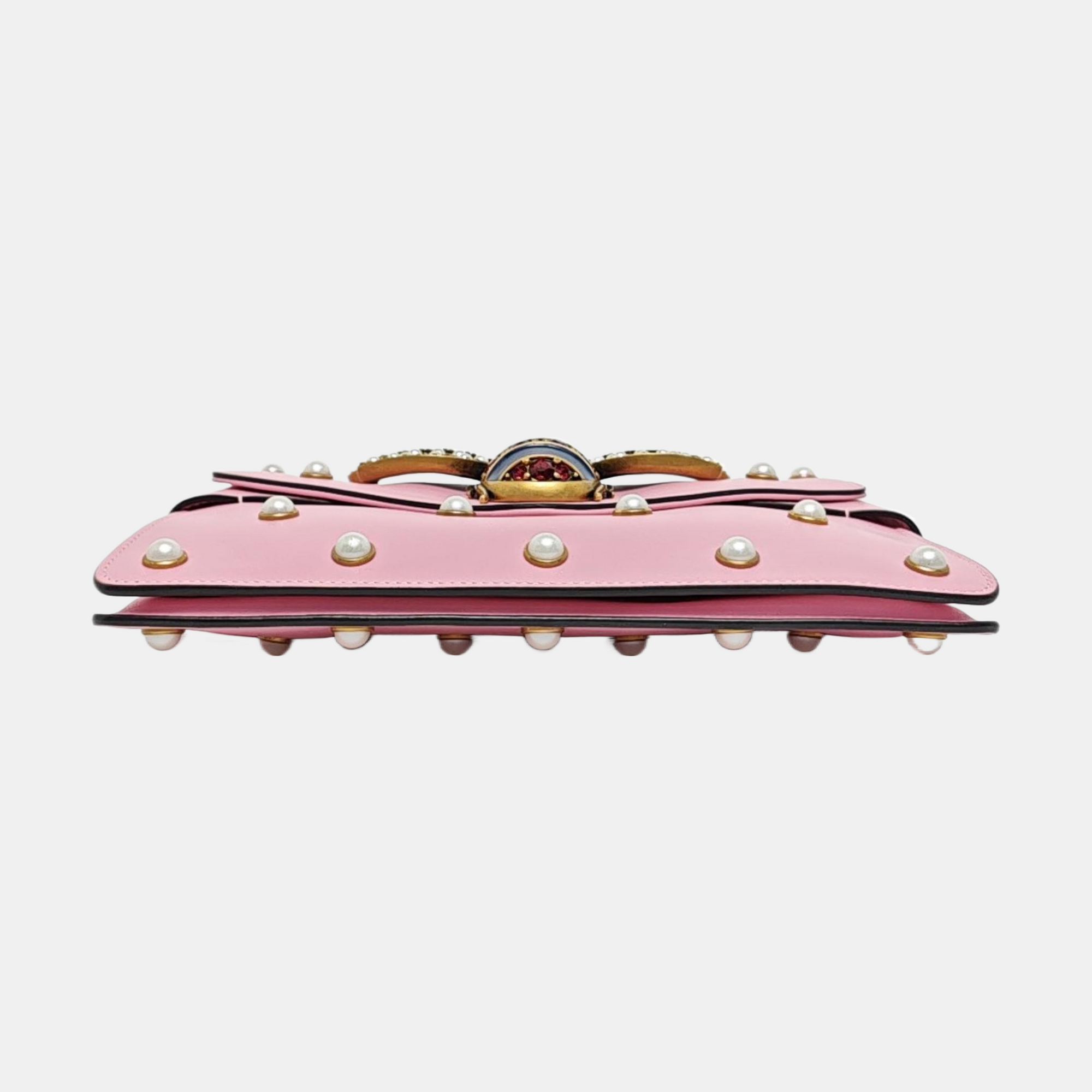 Queen Margaret Mini Calfskin Pink