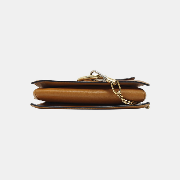 Faye Small Calfskin Brown