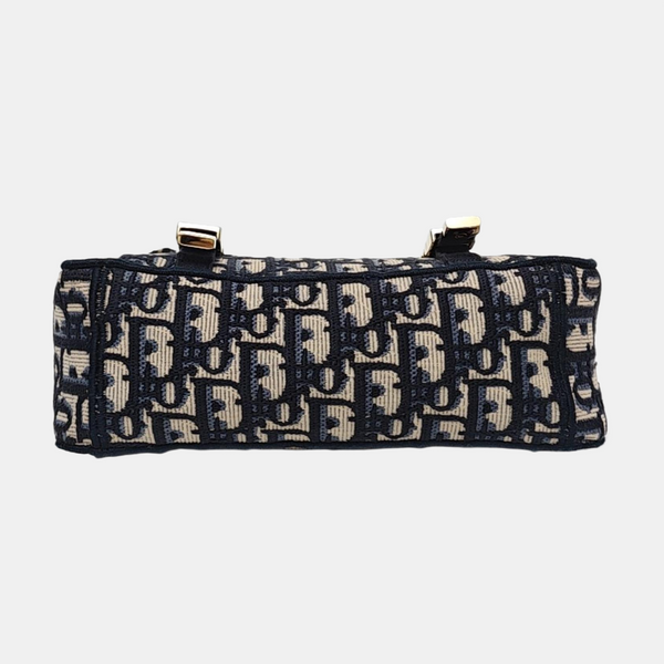 Diorcamp Small Oblique Canvas Blue