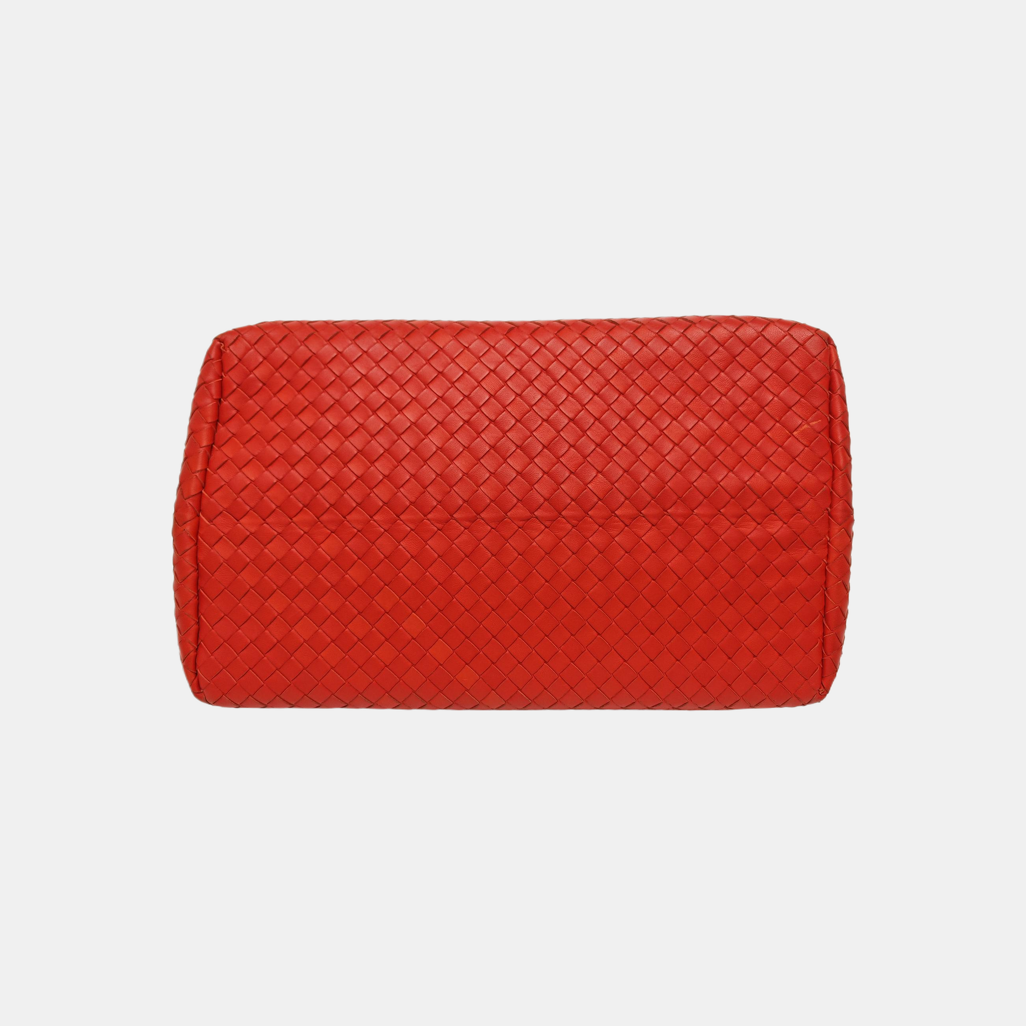 Lambskin Tote Bag Red