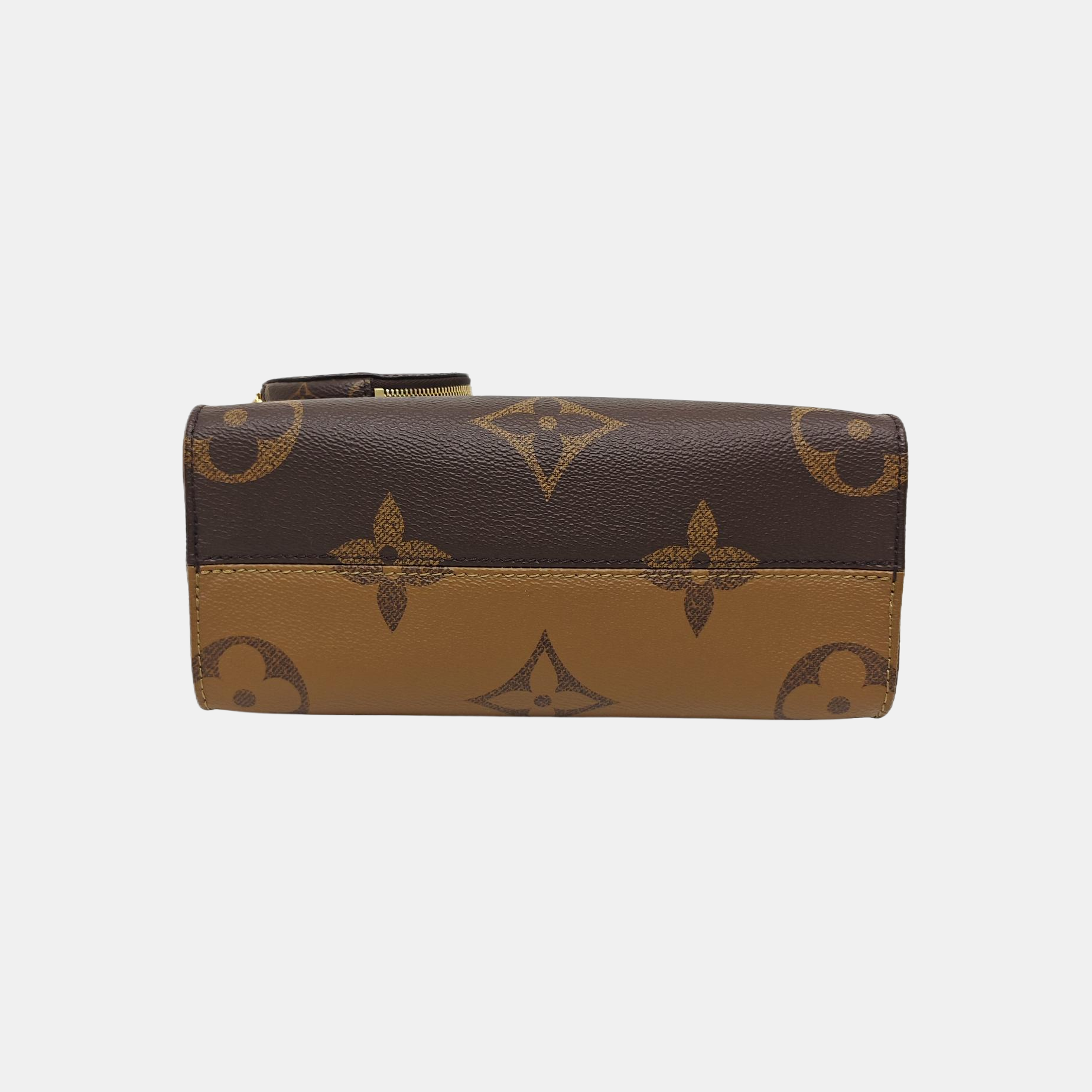ONTHEGO PM Monogram Coated Canvas Brown