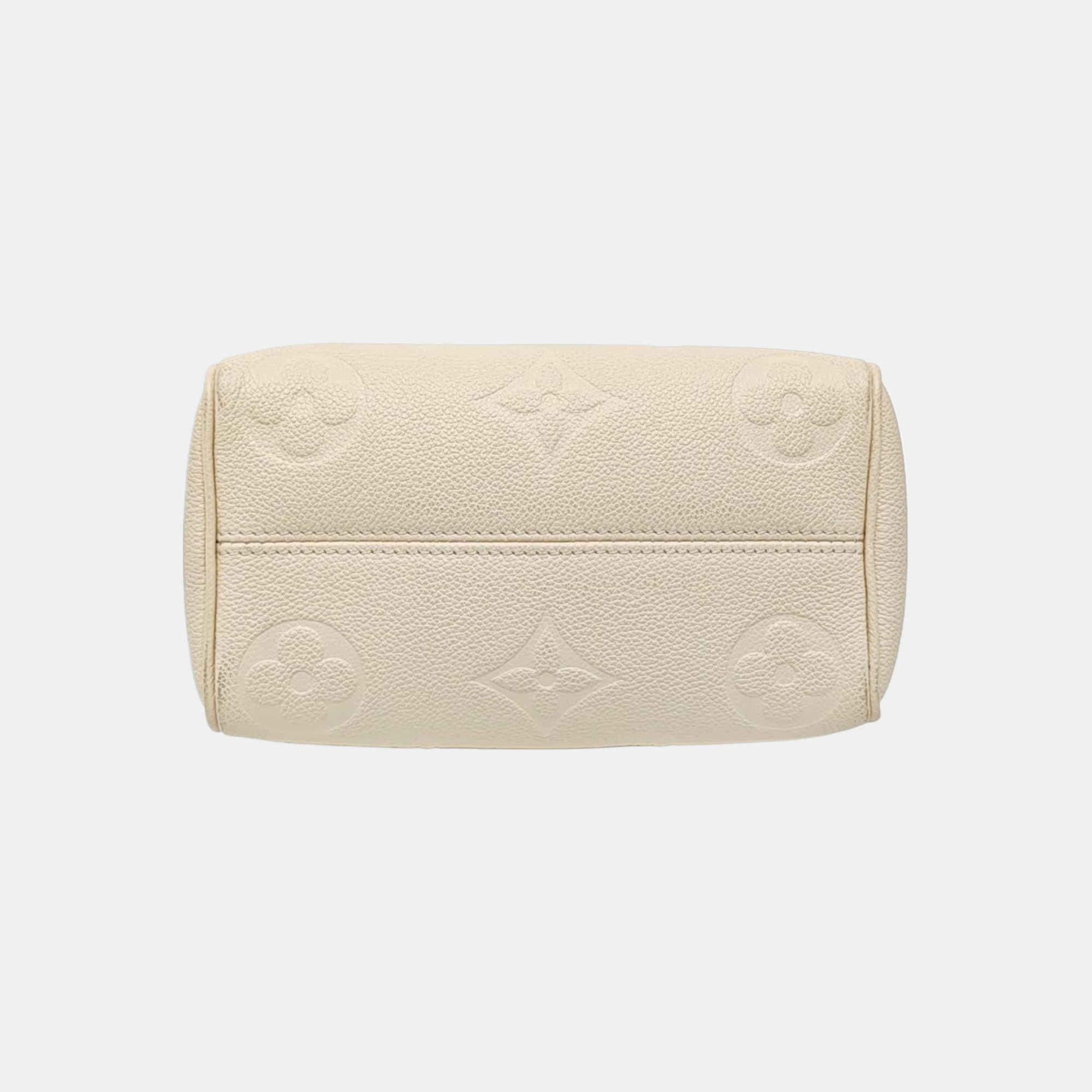 SPEEDY 20 Monogram Calfskin Beige