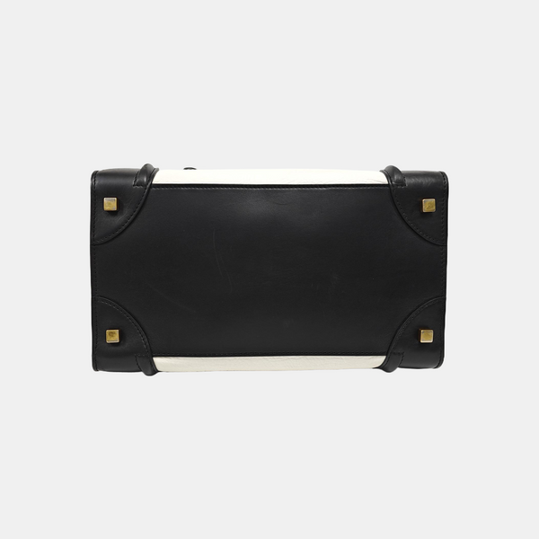 LUGGAGE Mini Calfskin White