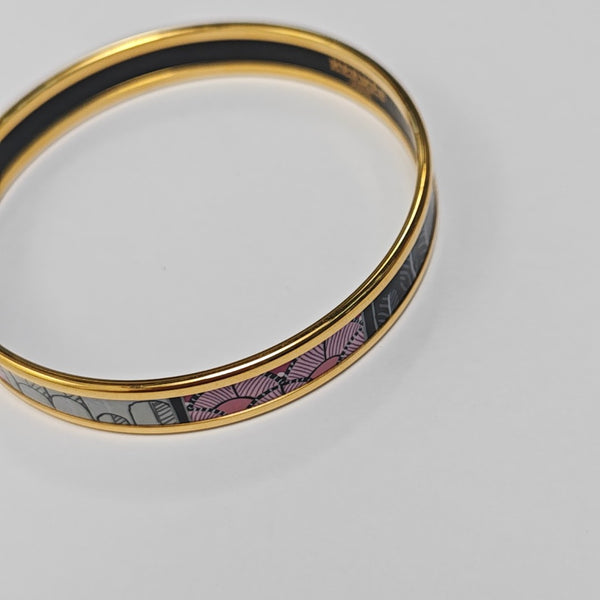 Email Metal Gold Bangle