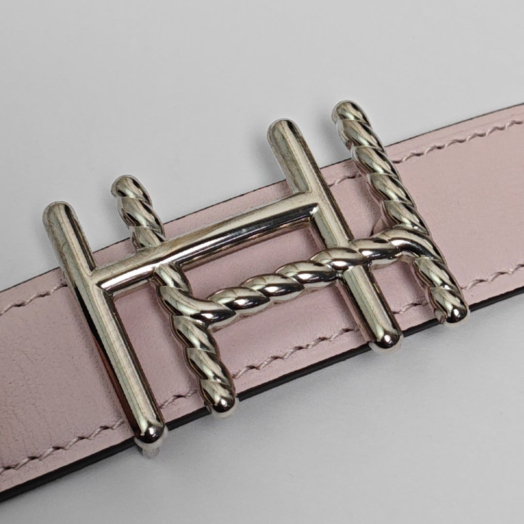 Leather Belt Red