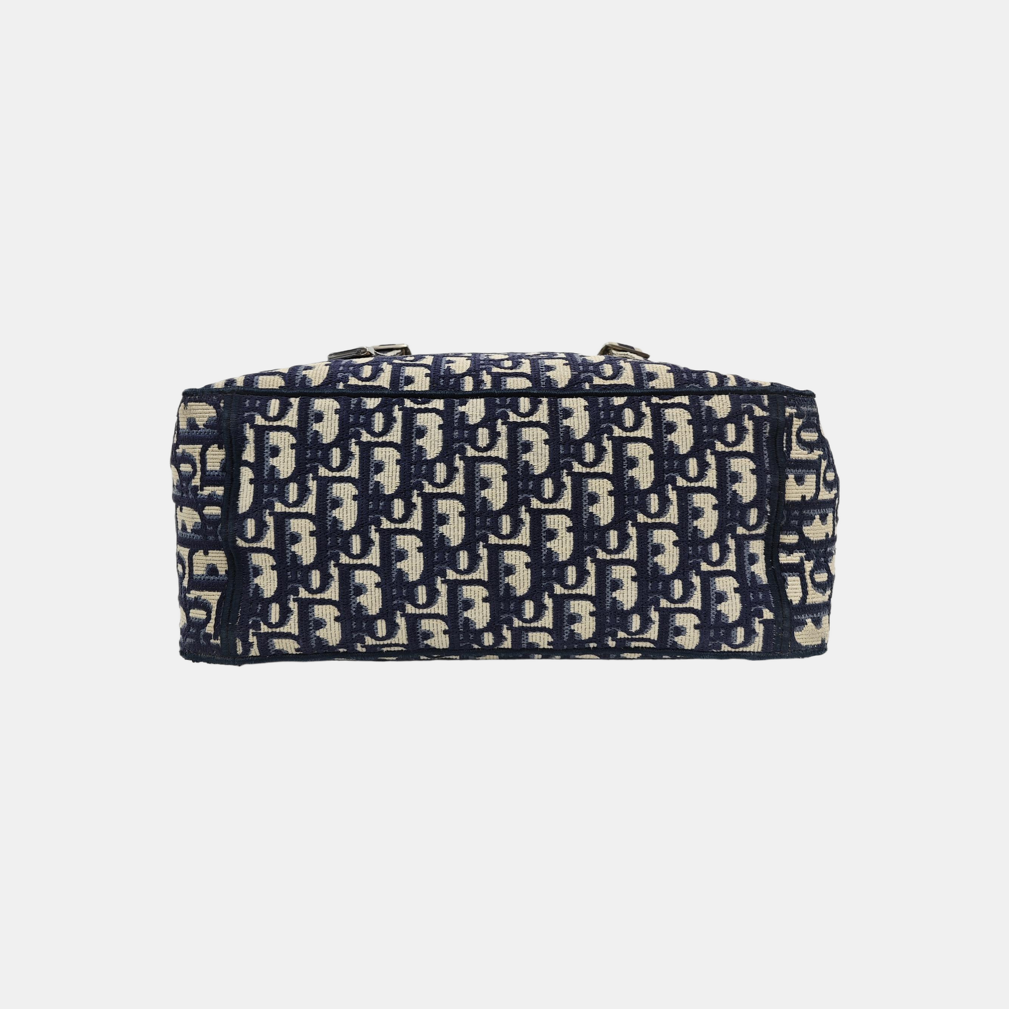 Diorcamp Large Oblique Canvas Blue