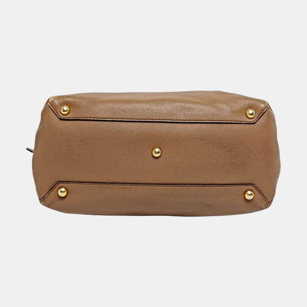 Camberley Derby Large Calfskin Brown