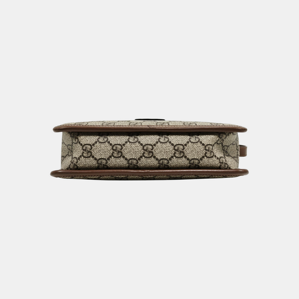 Bree Monogram Coated Canvas Beige