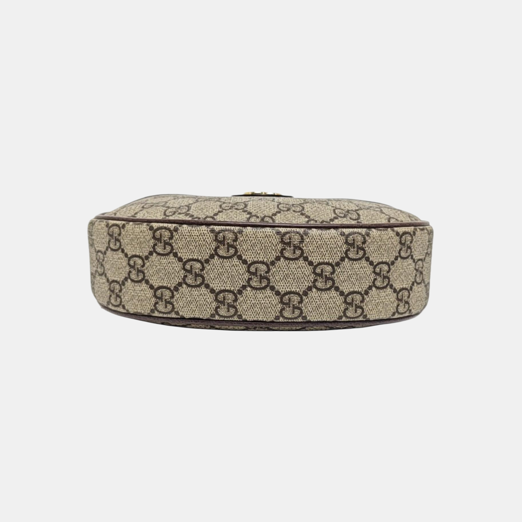 Retro Mini Monogram Coated Canvas Brown