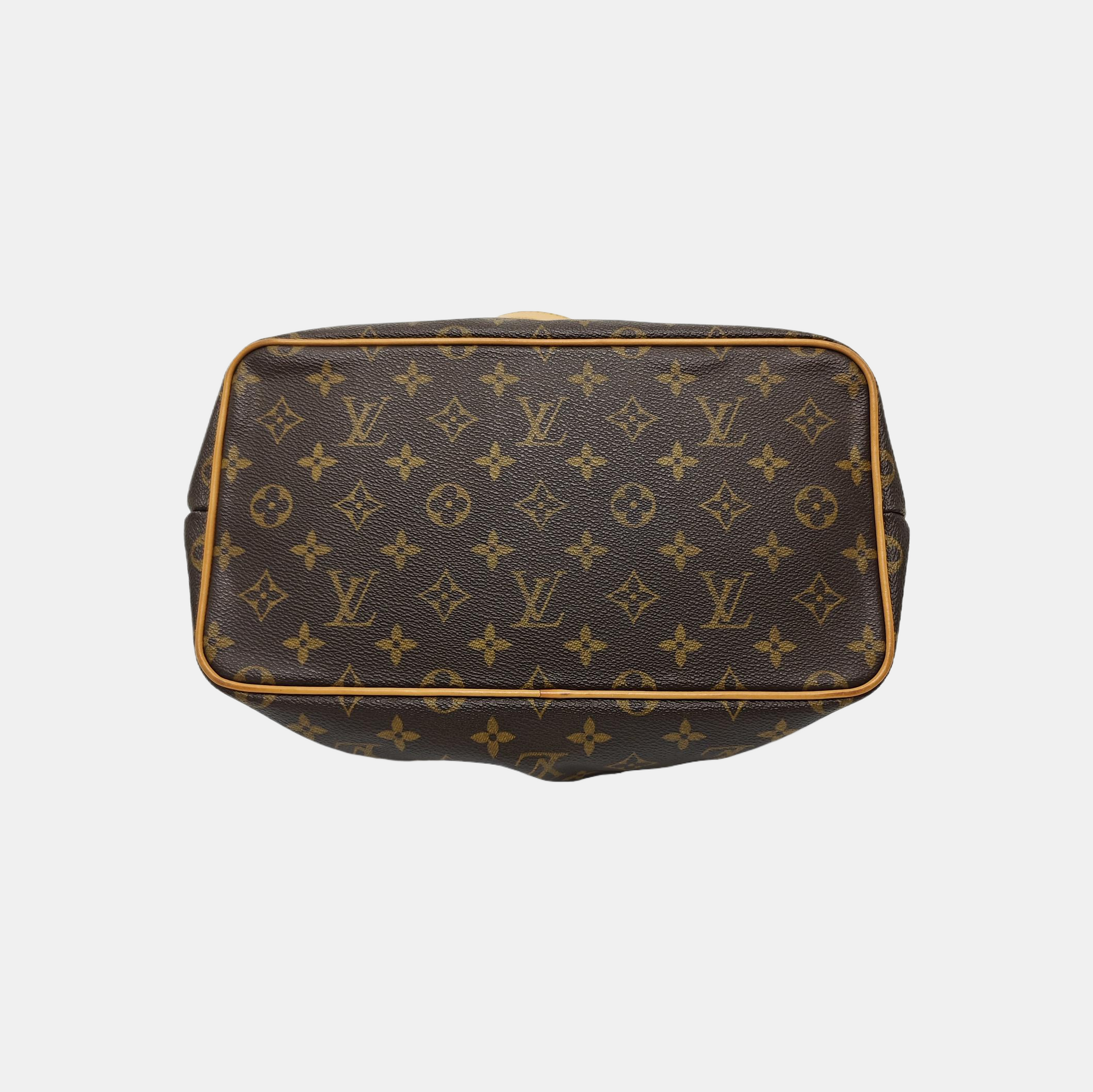 PALERMO PM Monogram Coated Canvas Brown