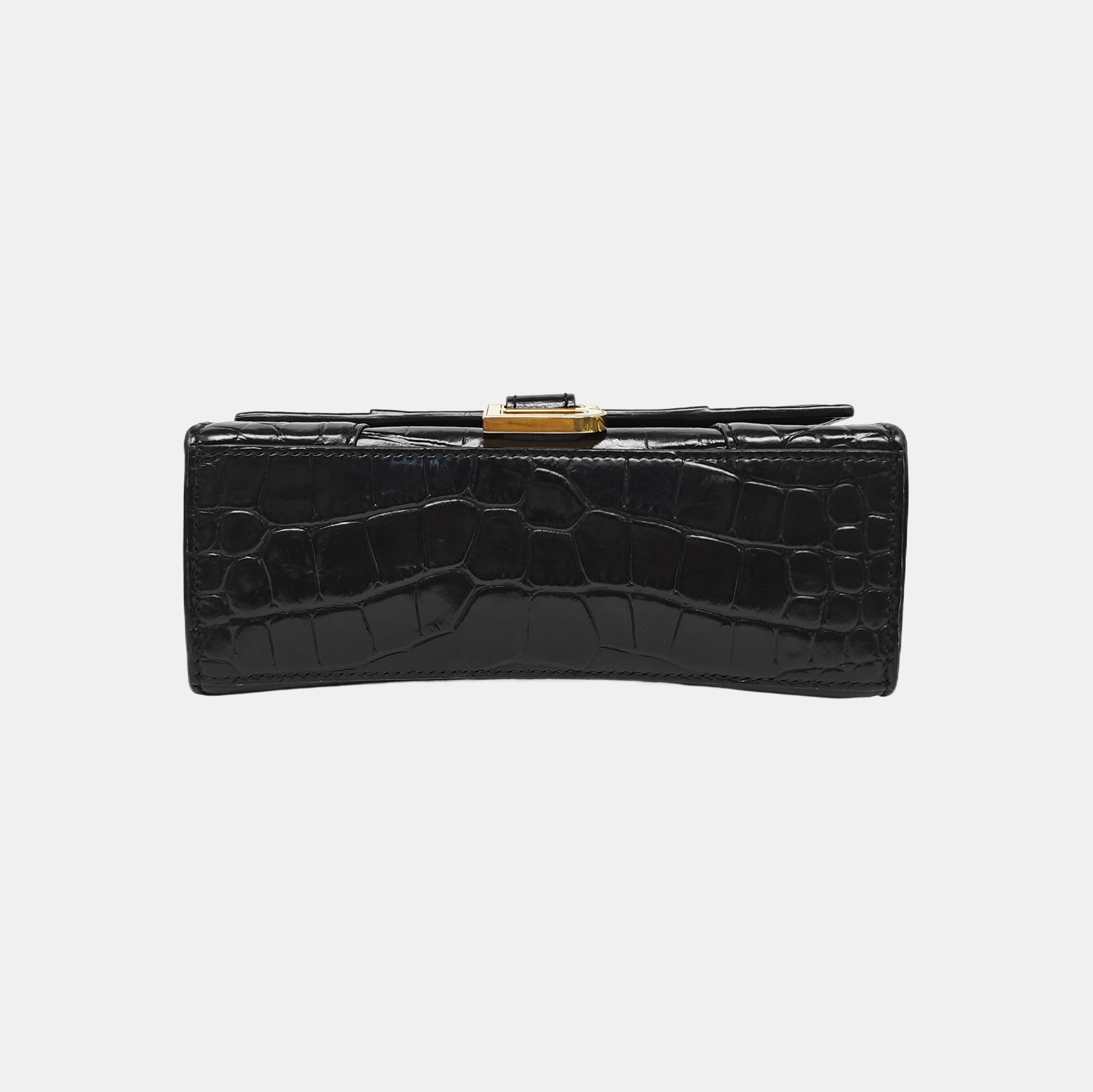 Hourglass XS Calfskin Black