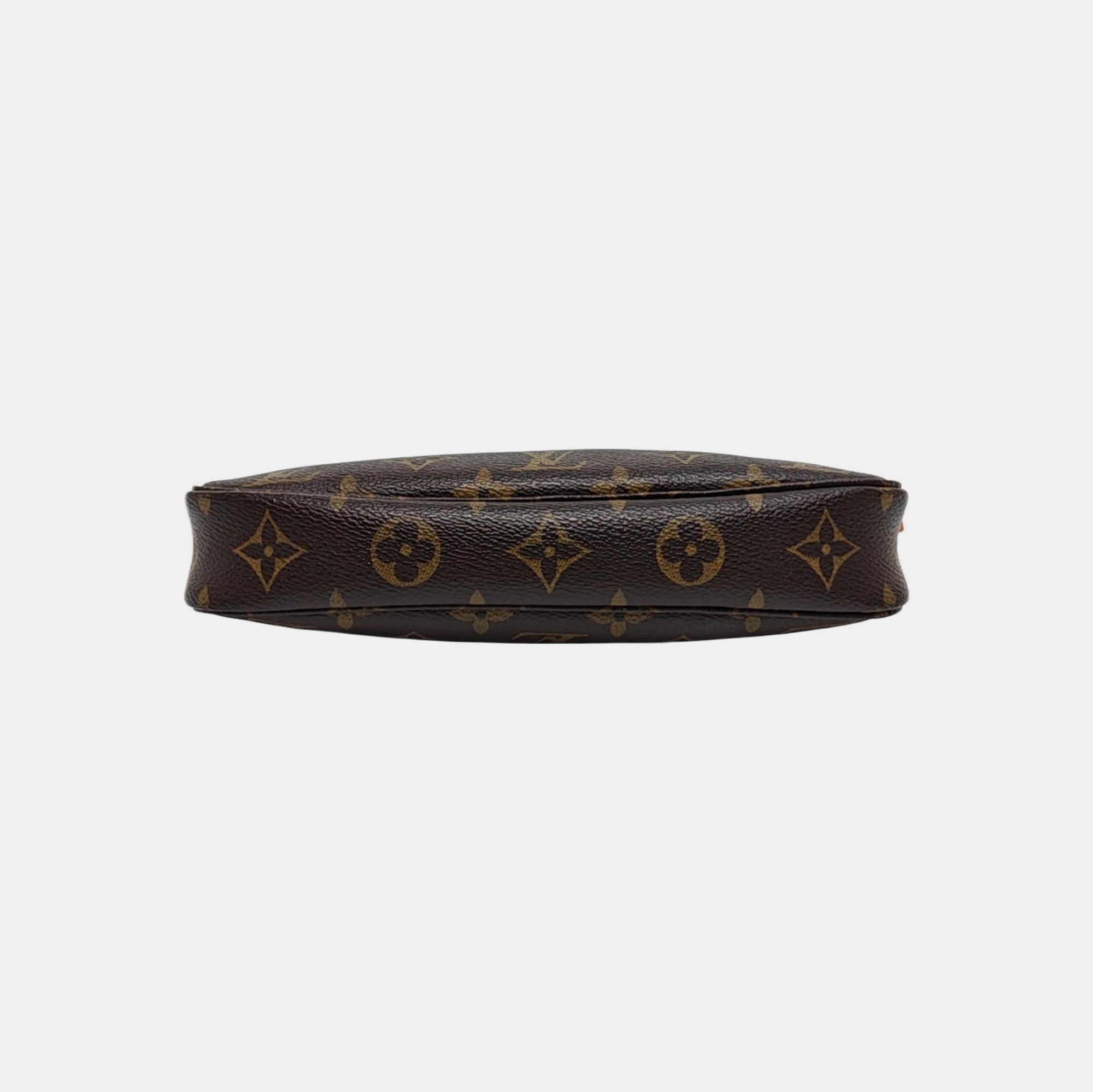 ACCESSOIRES Monogram Coated Canvas Brown