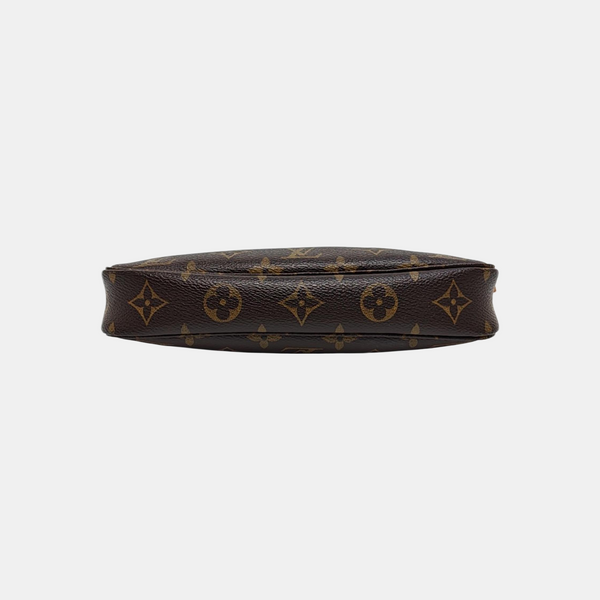 ACCESSOIRES Monogram Coated Canvas Brown