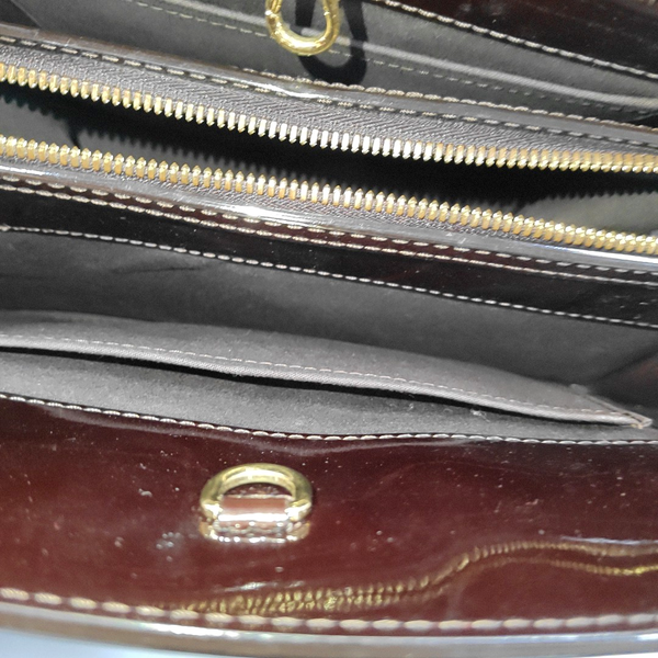 Monogram Patent Leather Red