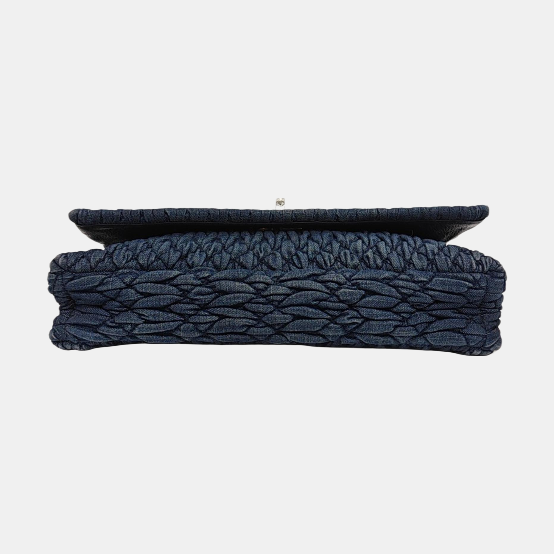 Crystal Quilted Denim Blue